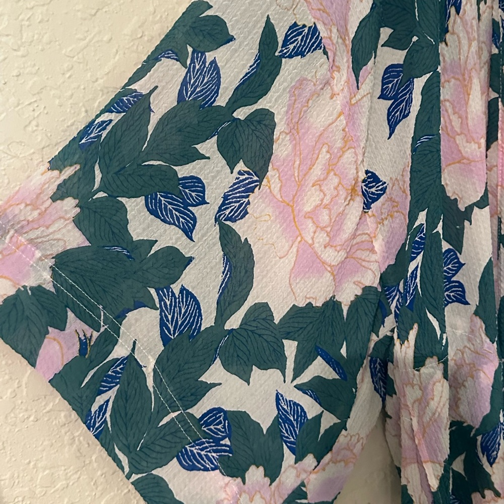 BNWT Intimately Free People Floral Boho Open Robe Duster Kimono Size Small - Picture 6 of 6